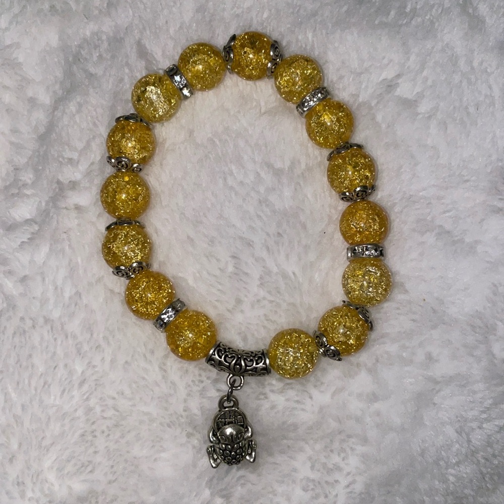 Yellow bracelet